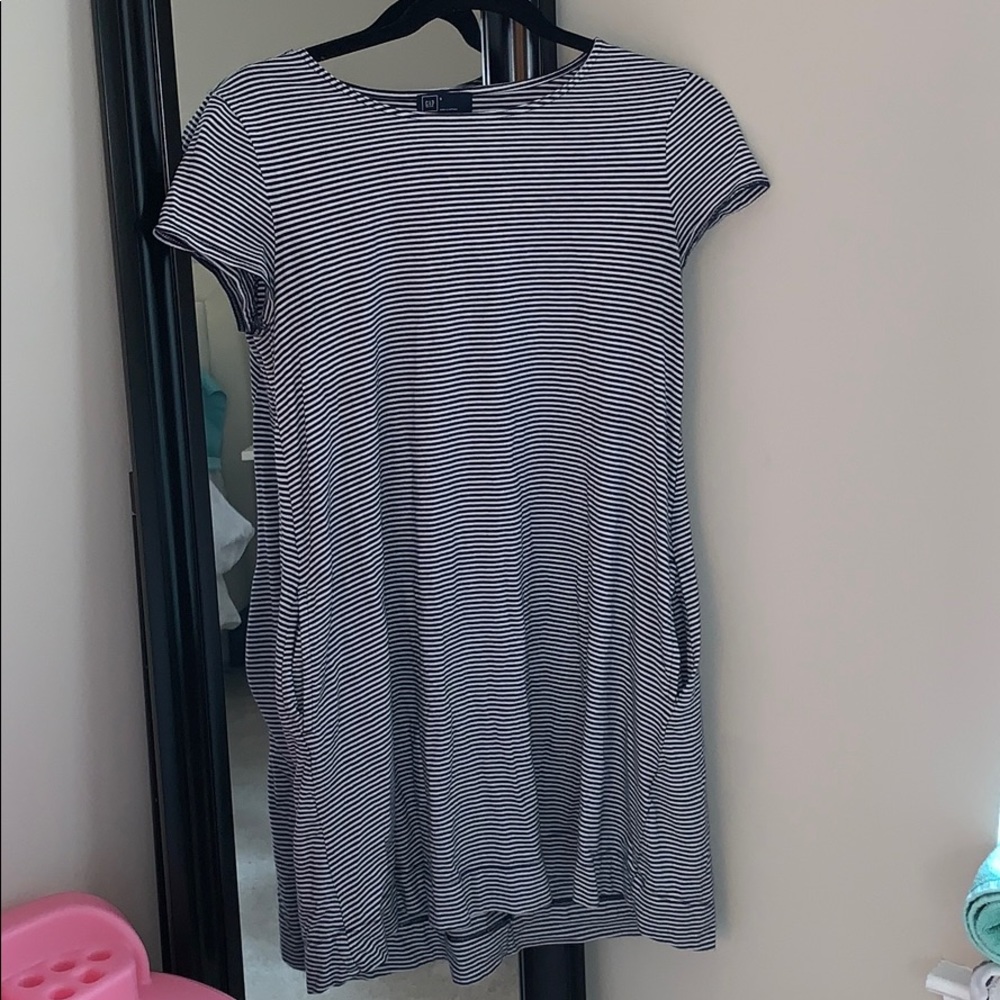 Striped T-shirt Dress